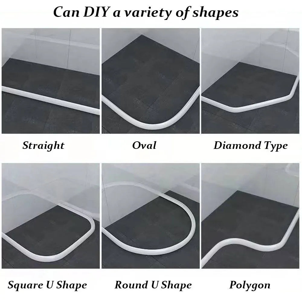 Upgrade your bathroom with DryGuard's easy-install silicone shower barrier for ultimate waterproofing.