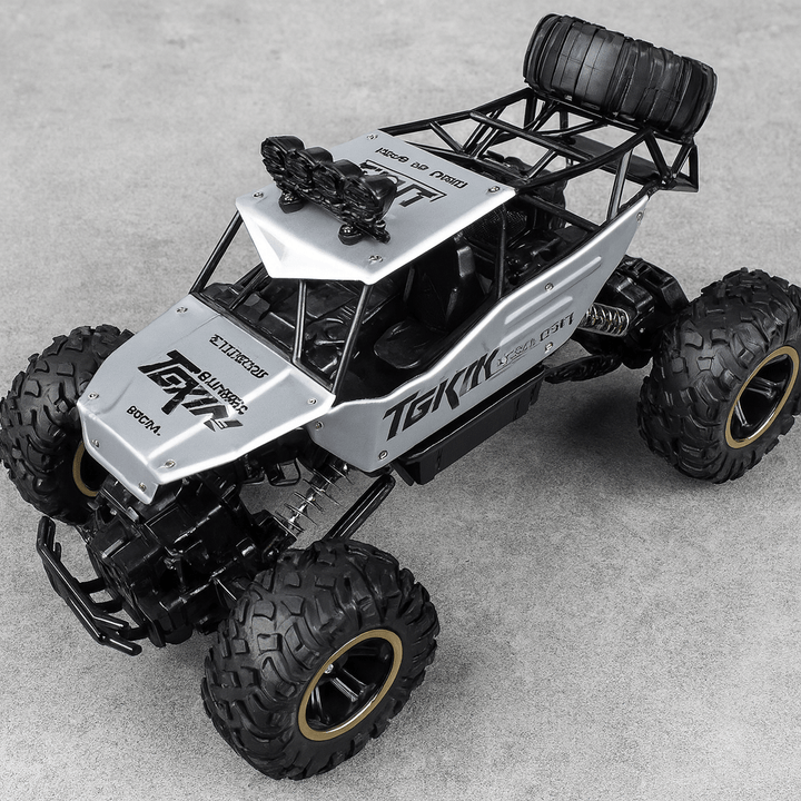 Durable all-terrain RC monster truck for kids & adults. Electric off-road remote control toy car.