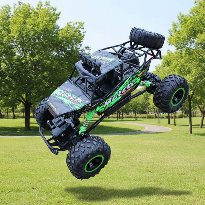 Fun all-terrain RC monster truck, an exciting off-road toy car for all ages & adult hobbies.