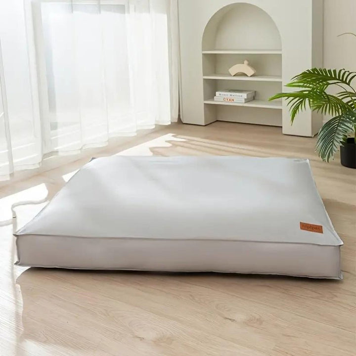 Premium waterproof dog bed, offering comfortable, washable, and non-slip pet bedding with joint support.