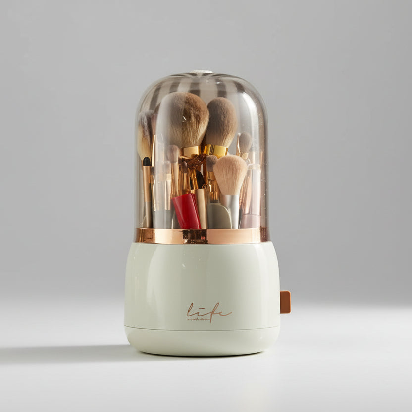 Professional-grade dustproof cosmetic organizer, waterproof for long-lasting use.