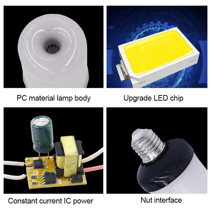 LED flame effect bulb in a lantern, creating a beautiful, safe fire light display for parties.