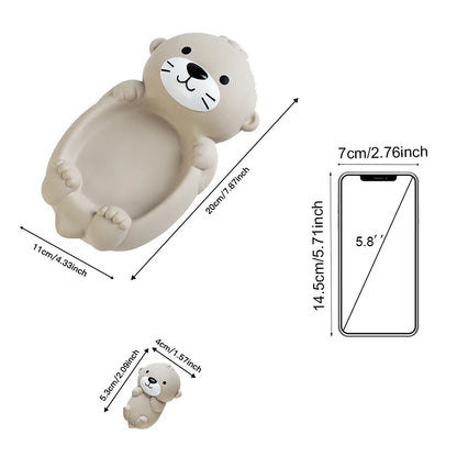 Kids' educational plastic otter bath toys, ideal for baby water play fun