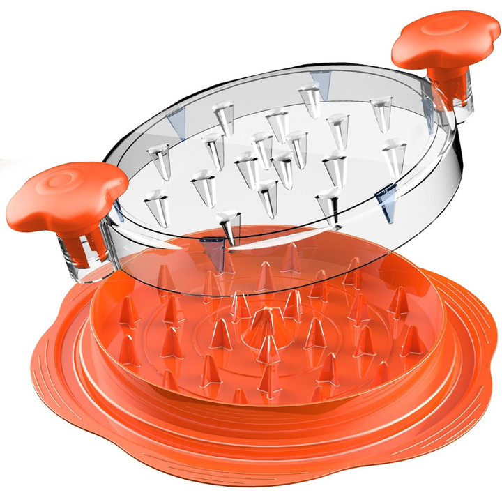 Heavy-duty meat shredder for pulled pork and chicken, making meal prep effortless.