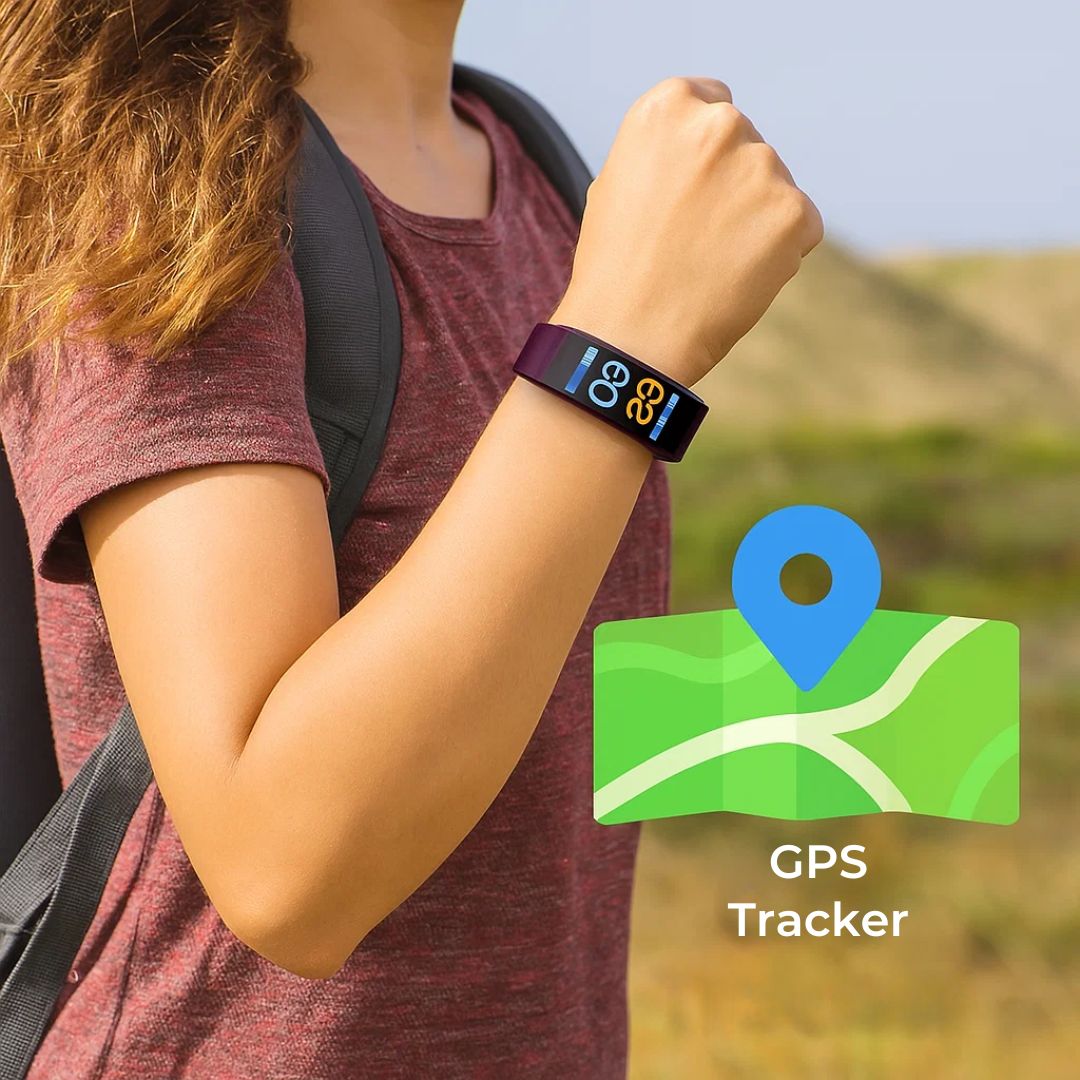 GPS tracker smartwatch for elderly, ensuring peace of mind with real-time location & safety.