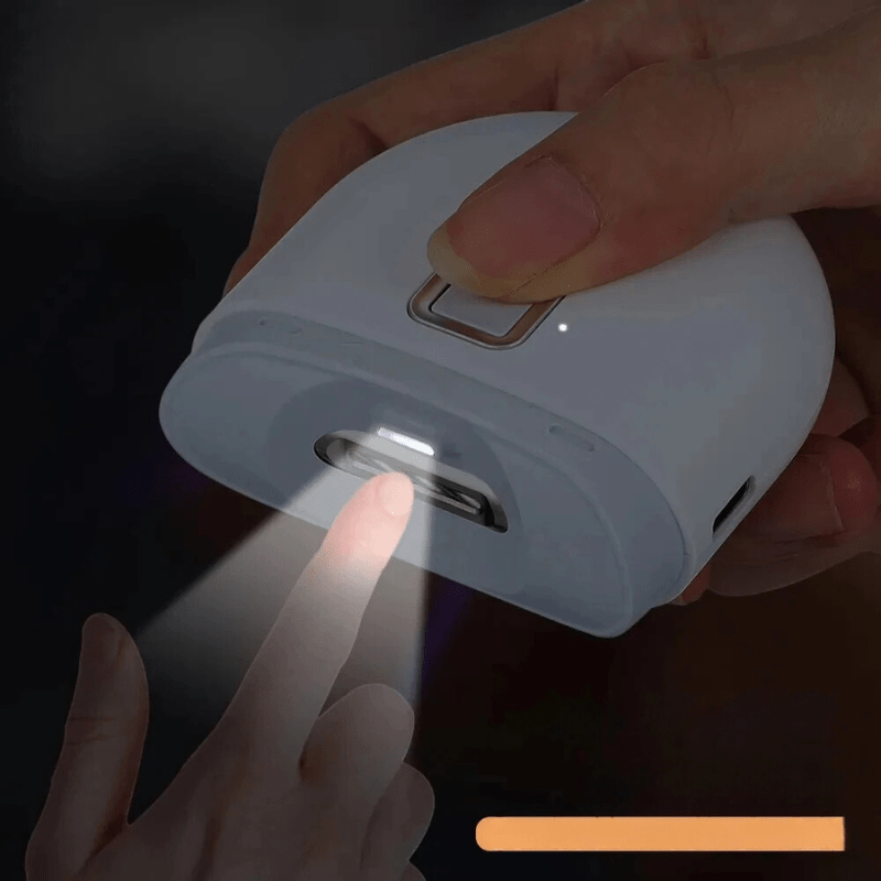 Gentle electric nail buffer & file. Achieve salon-quality manicures & pedicures safely at home.