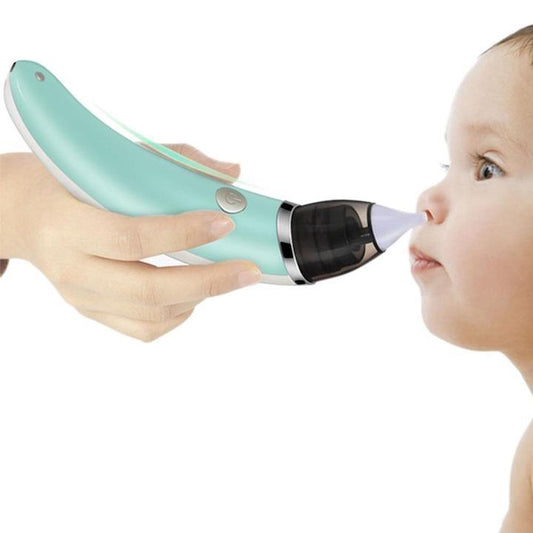 Electric nasal aspirator for infants, portable baby snot cleaner for congestion relief