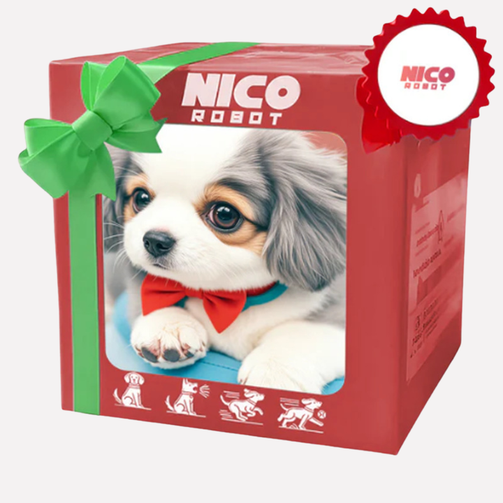 Kids' realistic electronic walking dog toy, features barking sounds & tail wagging for interactive play.