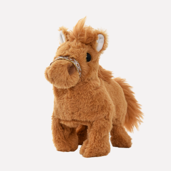 Interactive electronic walking puppy toy for children, with realistic sounds & lifelike movement.