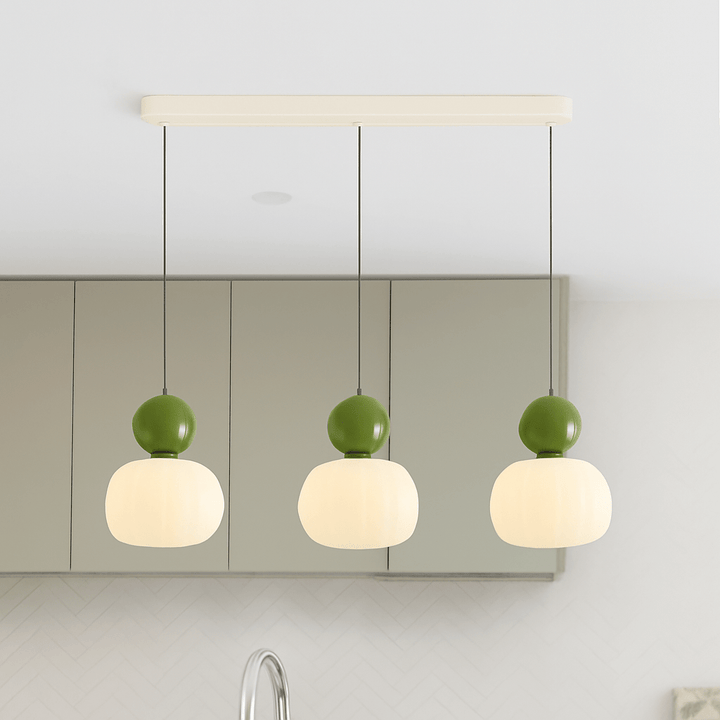 Minimalist Art Deco pendant light, a sleek hanging lamp for contemporary vintage aesthetics.