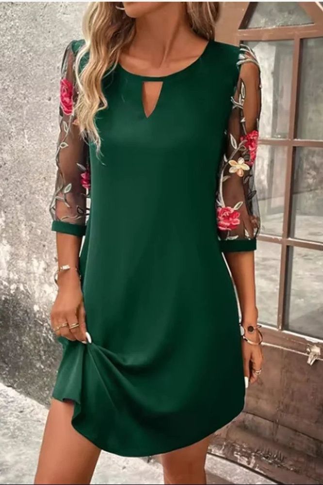 Elegant Clarissa women's pleated A-line midi dress, perfect for formal events, parties, or as a wedding guest.