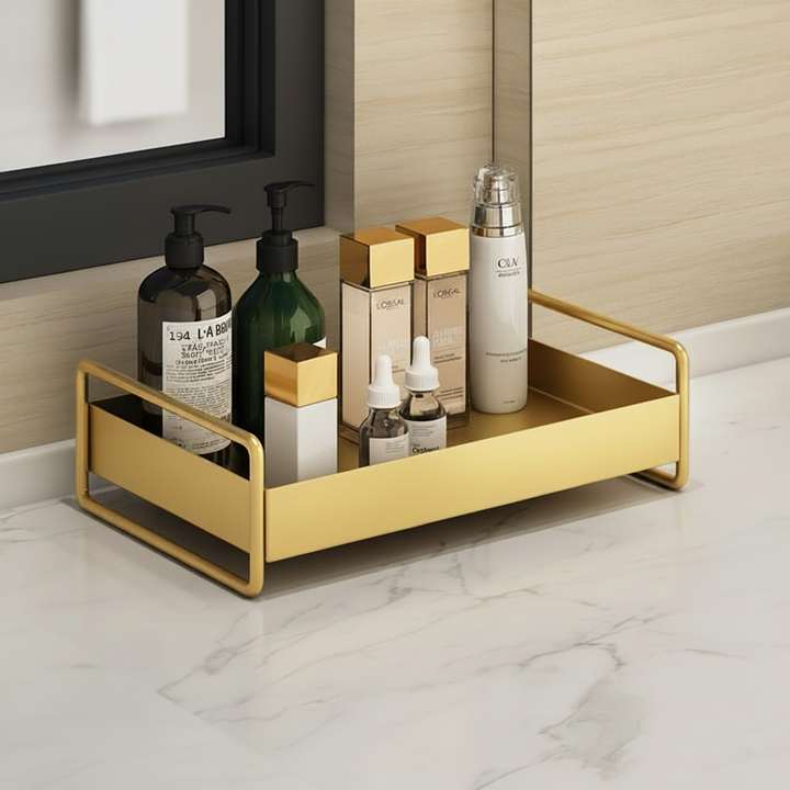 Elegant GlamBoard organizer tray, a modern home decor & compact storage solution.