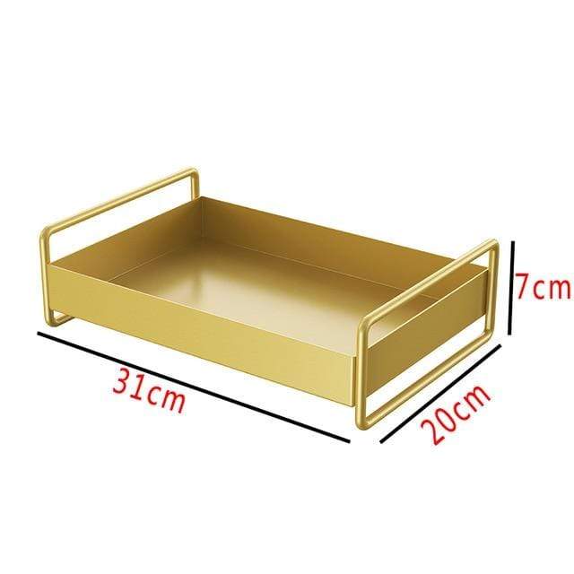 GlamBoard compact storage solution: declutter your space with this elegant organizer tray.