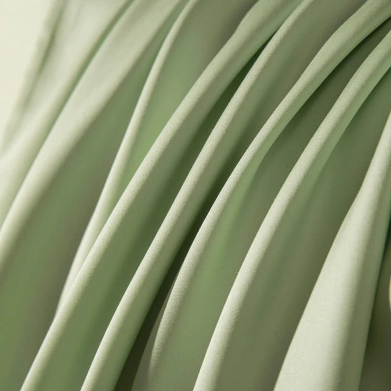 Smooth, soft long-staple cotton fitted sheet. Luxurious feel with a secure deep pocket fit for your bed.