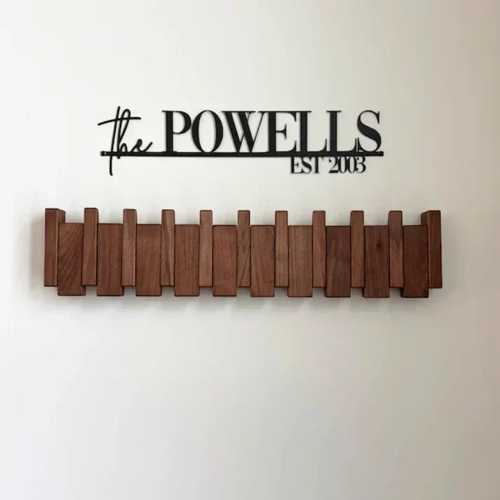 Organize your entryway with this elegant piano coat rack. Stylish musical-themed wall hooks for coats, bags & home decor.