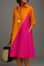 Pink and Orange