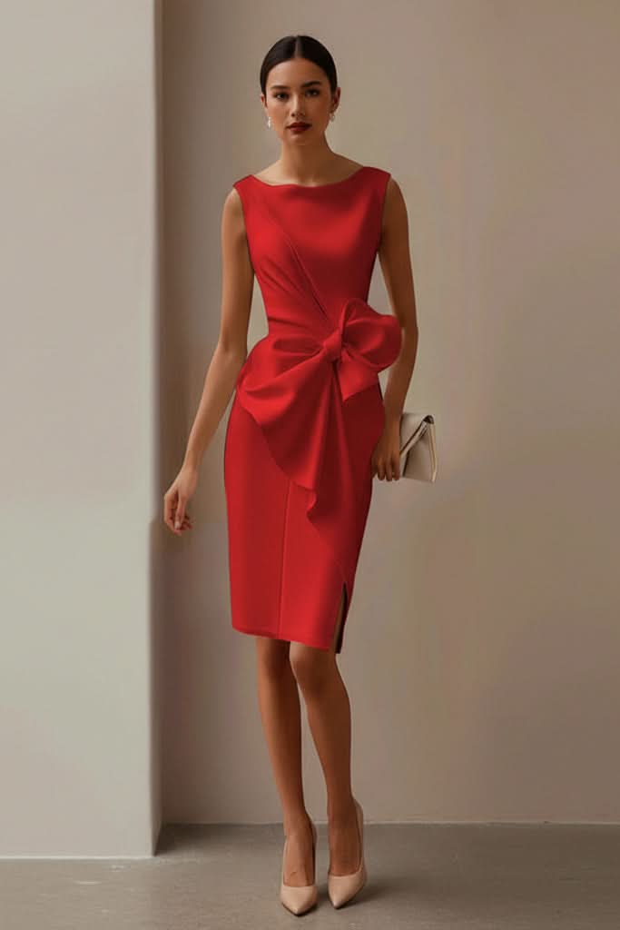 Stunning sleeveless black dress for women, suitable for formal occasions, evening wear, and events.