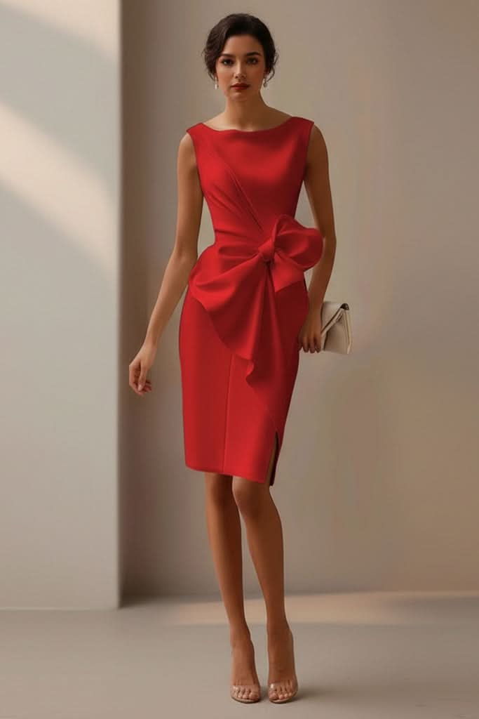 Versatile black evening dress for women, perfect for formal occasions, cocktails, and special events.