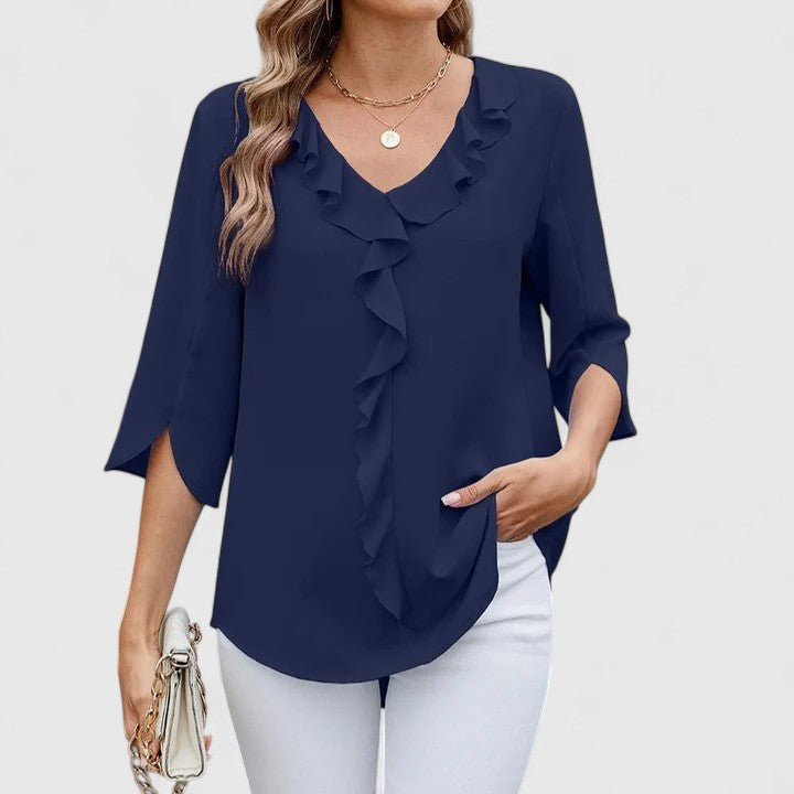 Fashionable women's blouse, a versatile and elegant top for modern ladies' wear.
