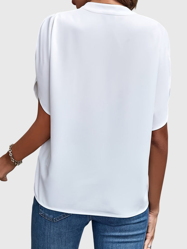 Versatile long sleeve blouse for women, an elegant top for fashion-forward ladies.