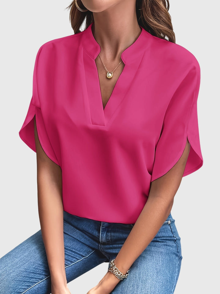 Chic women's top, perfect elegant blouse for office, casual, or special occasions.