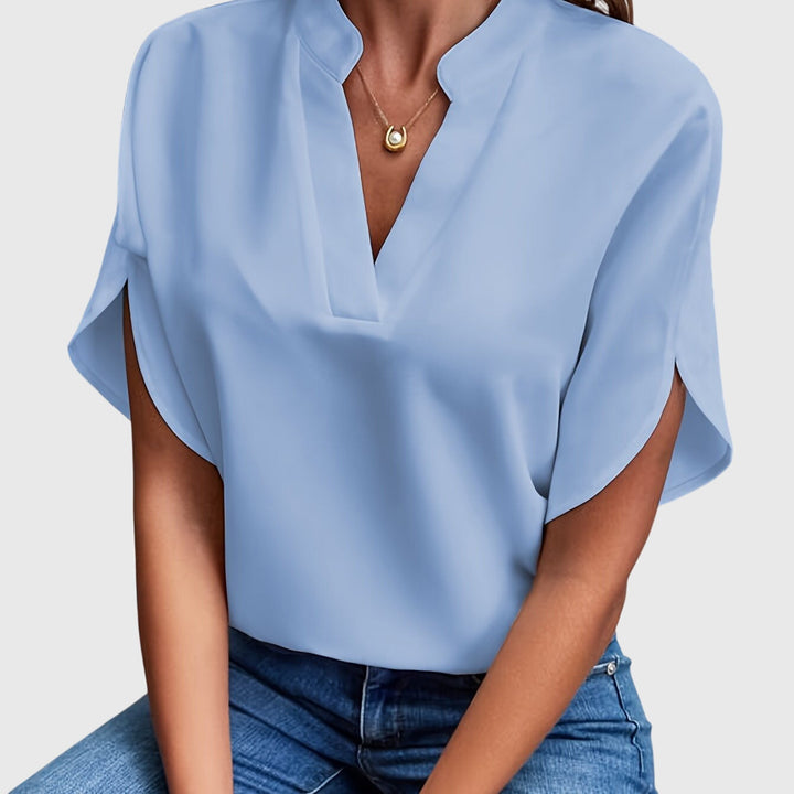 Chic ladies' blouse, perfect versatile top for casual or formal fashion.