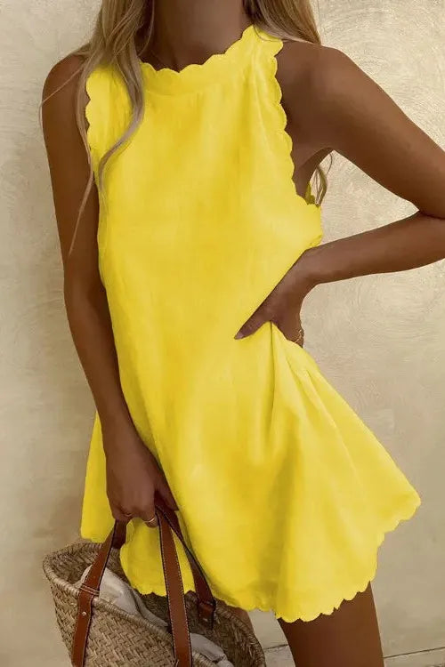 Elegant women's party mini dress, tailored for a chic and flattering fit, ideal for cocktail evenings.
