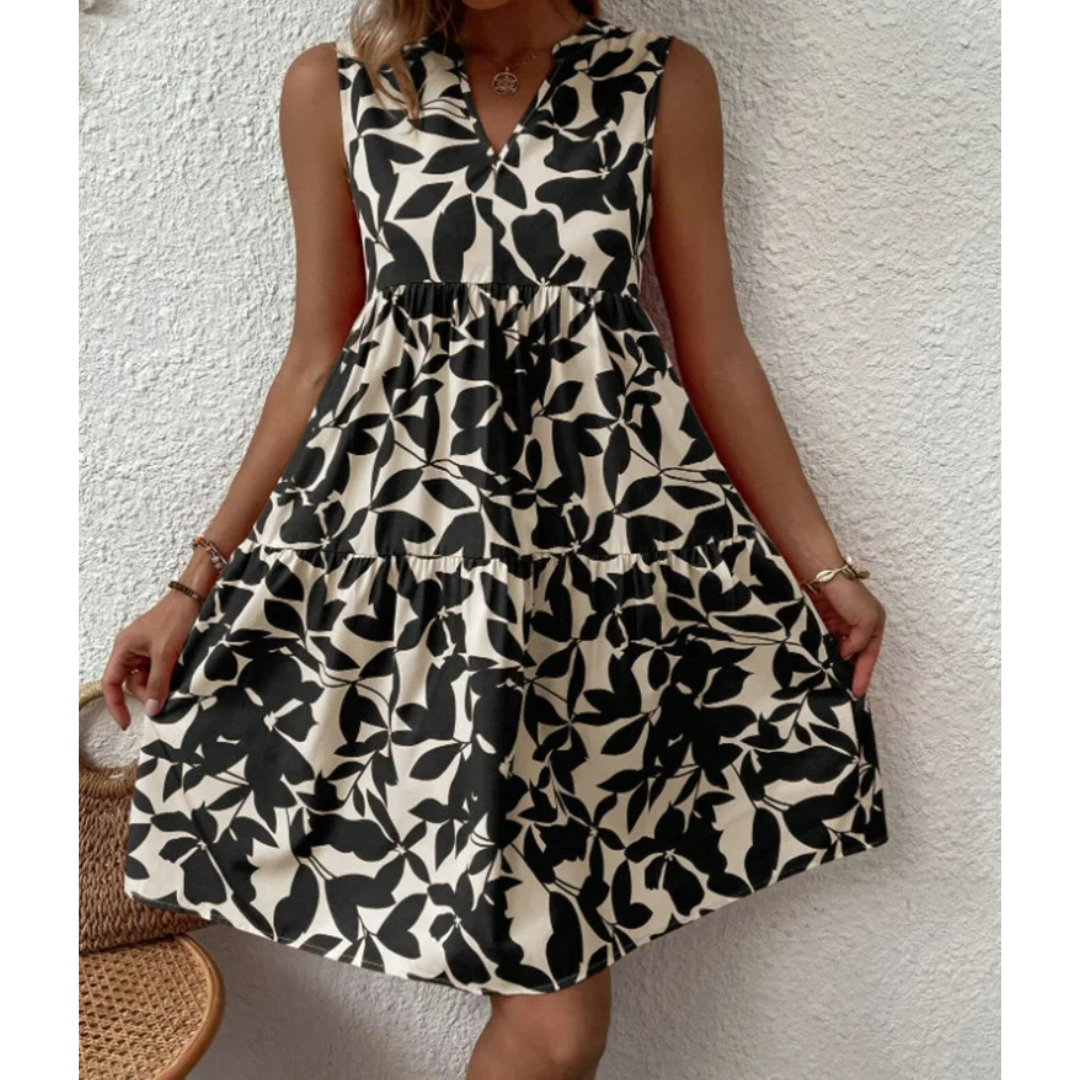 Chic black midi dress for women, designed for style and comfort, suitable for various elegant occasions.