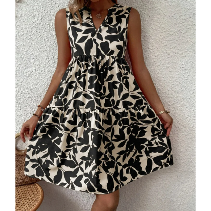 Chic black midi dress for women, designed for style and comfort, suitable for various elegant occasions.