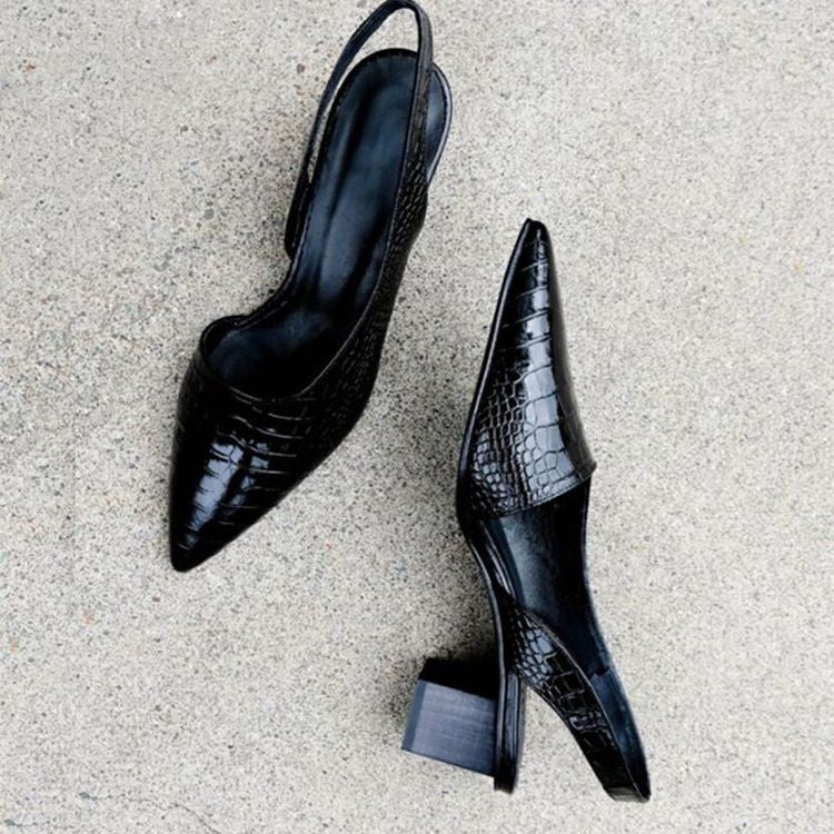 Women's elegant orthopedic loafer heels with cushioned support for comfortable all-day wear.
