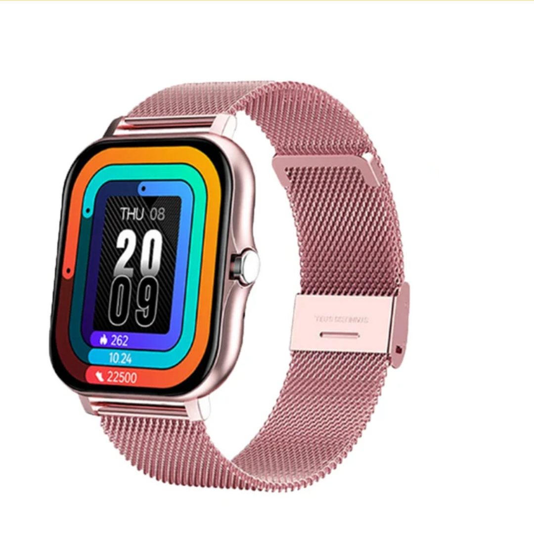 Smart women's watch, an activity tracker and health monitor for modern active women.