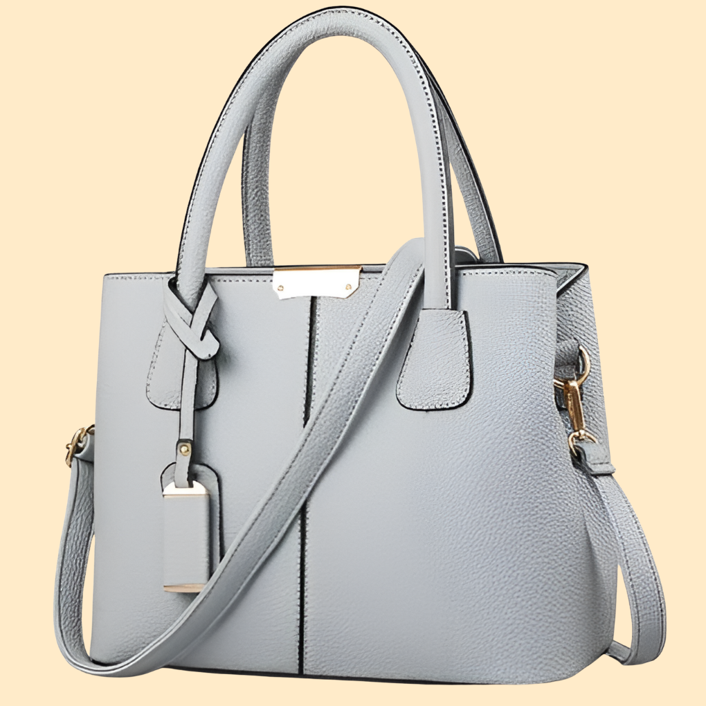 Versatile women's structured satchel handbag, ideal for professional work settings or chic daily wear.