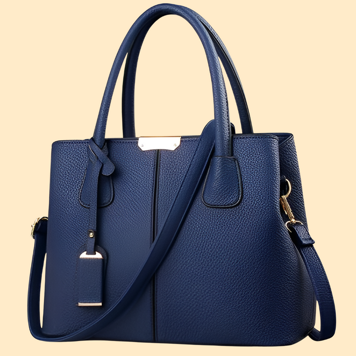 Stylish women's structured satchel bag, an elegant accessory to elevate any outfit.