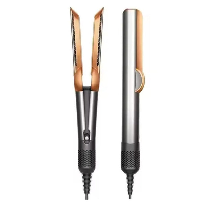Elenara 2-in-1 hair dryer & straightener providing fast heat styling for smooth, straight hair & frizz-free results.