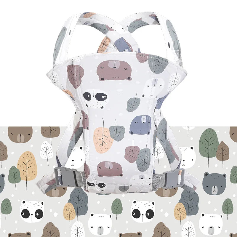 Ergonomic baby carrier with multiple carrying positions, perfect for newborns and growing toddlers.
