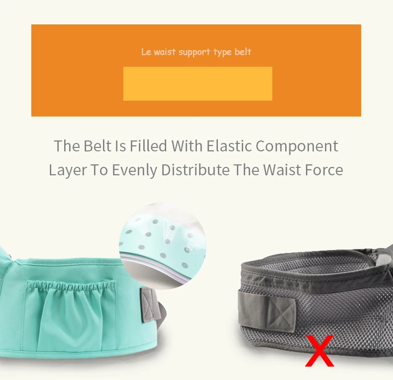 Stylish ergonomic baby hipseat carrier in a modern design, great for baby travel