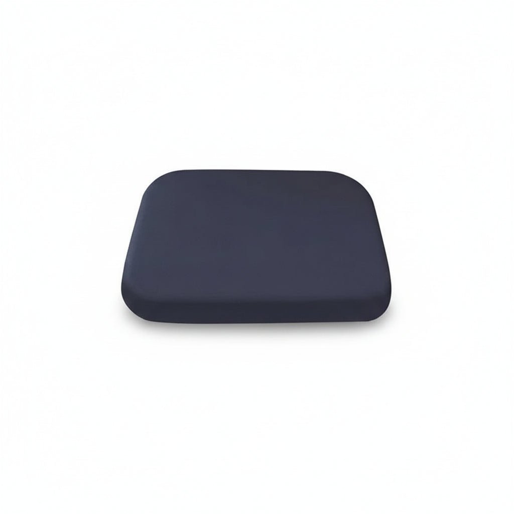Ergonomic lumbar support memory foam seat cushion for effective back pain & sciatica relief.