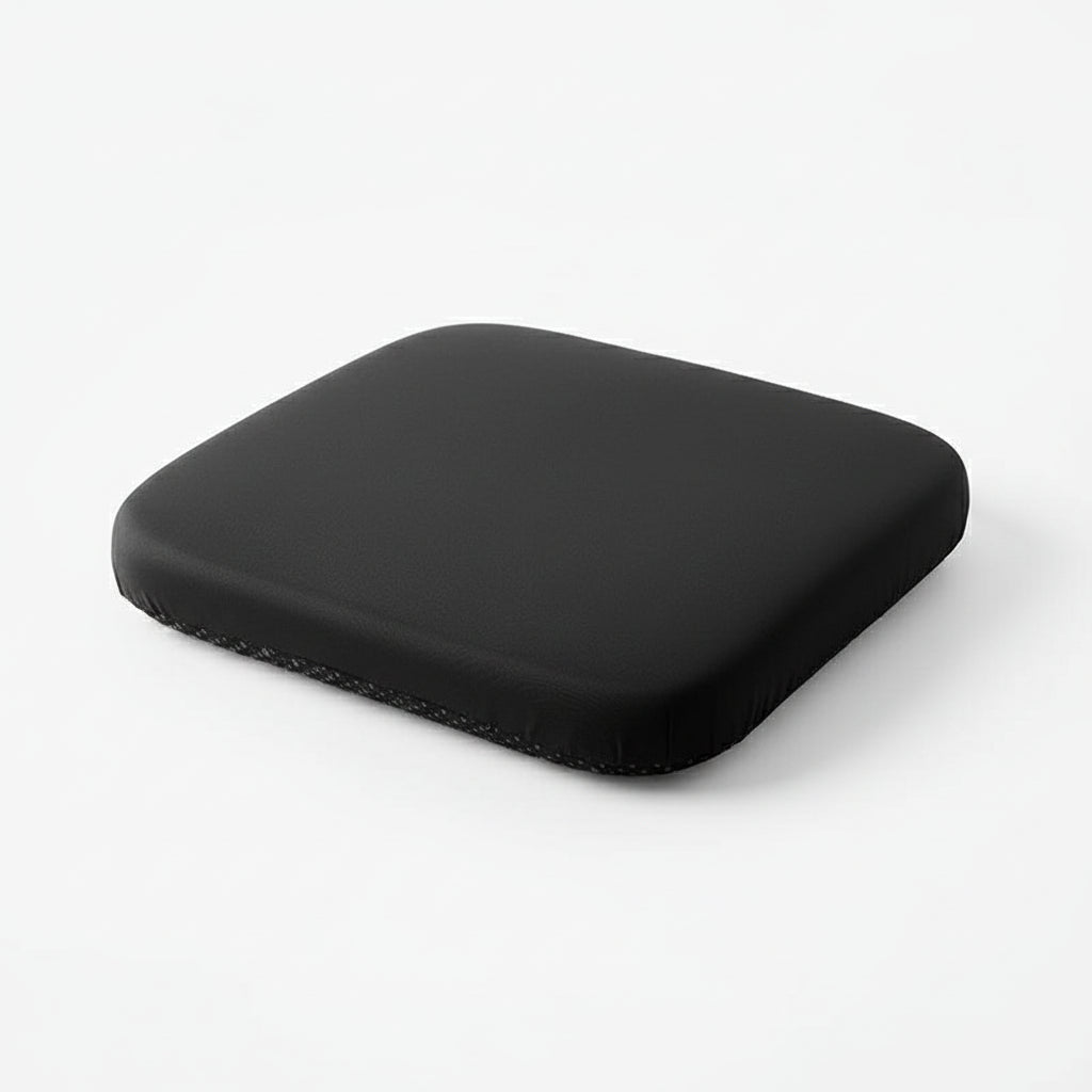 Unisex memory foam seat cushion, perfect for office, car, or home back pain & sciatica relief.