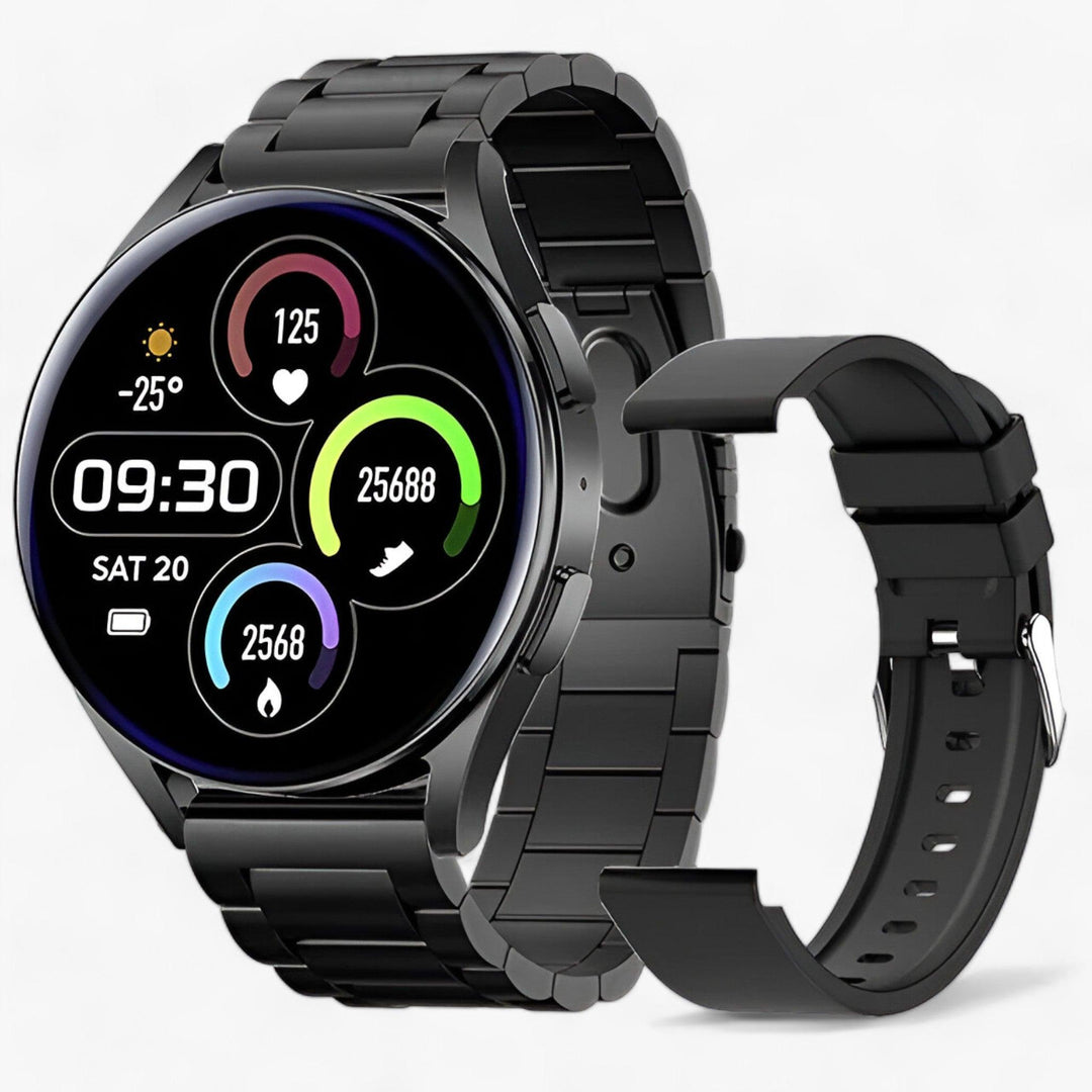 Comprehensive activity tracker & health monitoring smartwatch. Evelyne digital watch for everyday use.