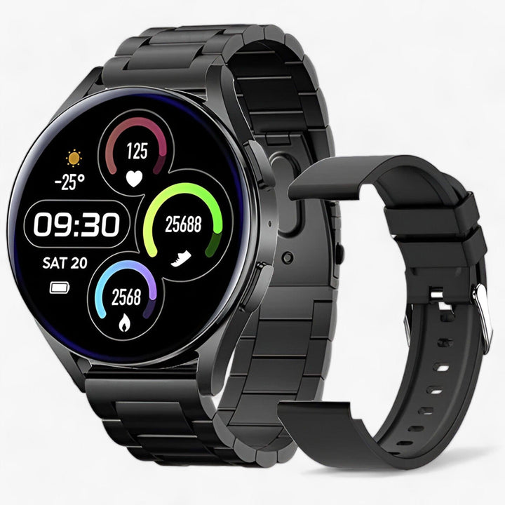 Comprehensive activity tracker & health monitoring smartwatch. Evelyne digital watch for everyday use.