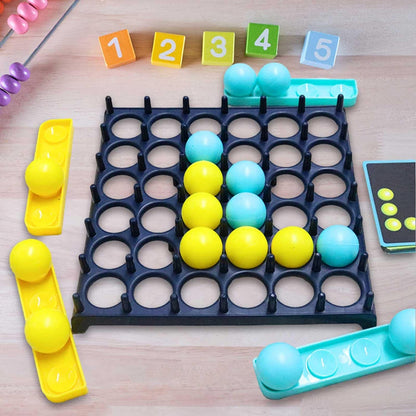 Engaging Kids & Adults Bounce Ball Game, a fun family board game, perfect for parties & educational play