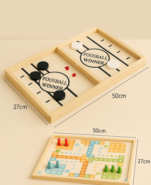 Strategy-based foosball board game, ideal for tabletop fun and competitive play