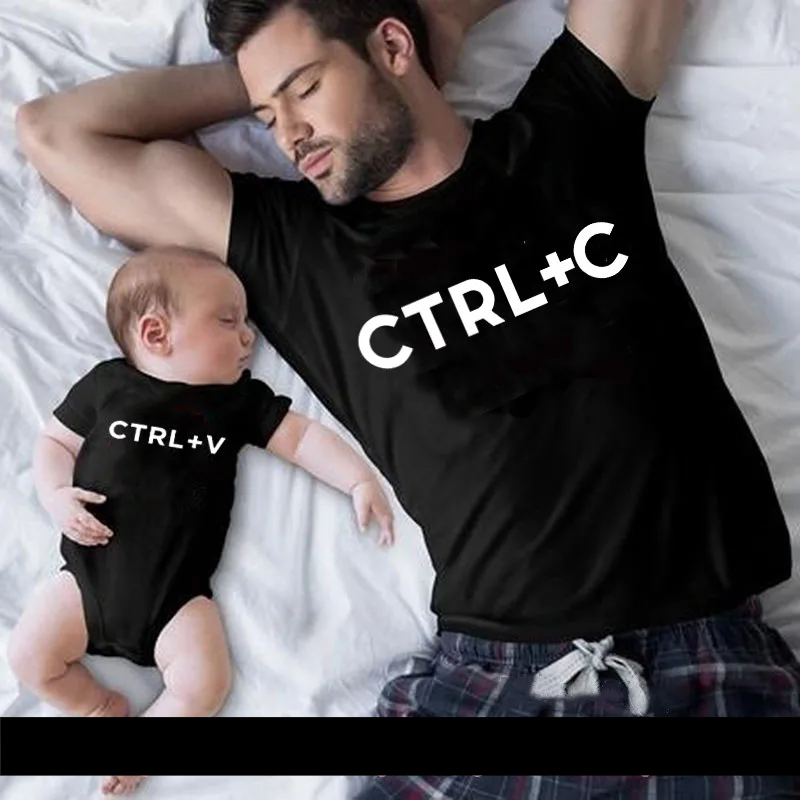 Close up of 'copy' grey unisex t-shirt, perfect for family matching outfits & photos