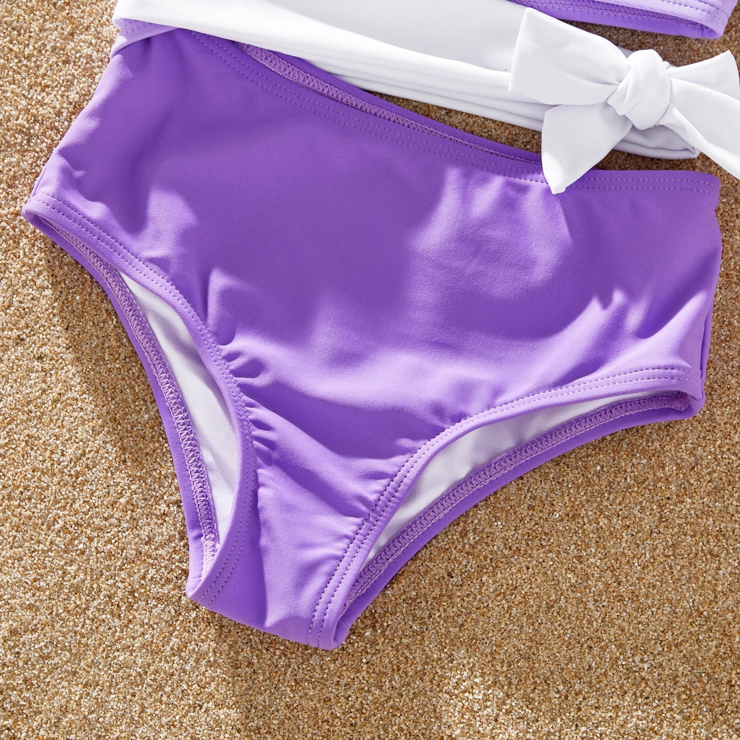 Children's quick-dry color-block swim shorts, perfect for active play