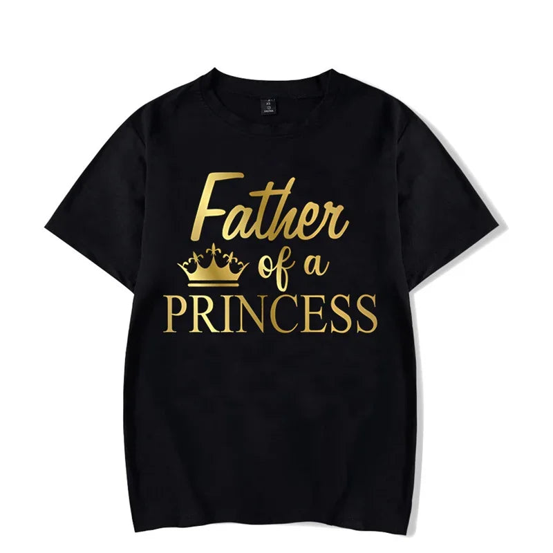 Unisex 'Dad and Me' matching t-shirts, perfect for father daughter duo, casual summer wear.
