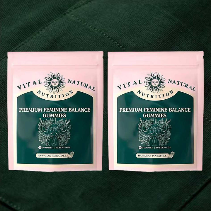 Delicious pineapple gummies for women, supporting vaginal pH balance & daily feminine freshness.