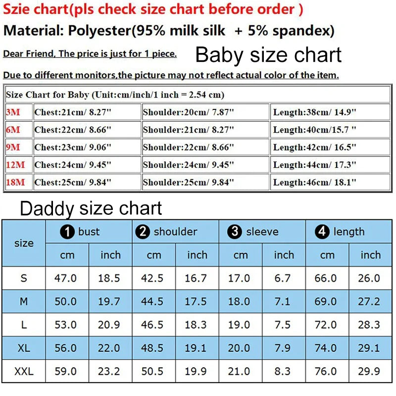 Family matching First Father's Day outfit, comfortable grey polyester blend casual set