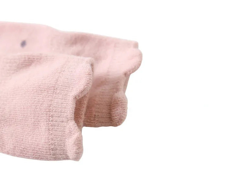 Assorted anti-slip cartoon baby socks in primary colors, suitable for boys and girls