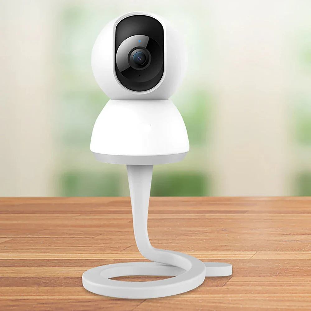 Universal baby monitor mount for optimal viewing angles, enhances baby safety.