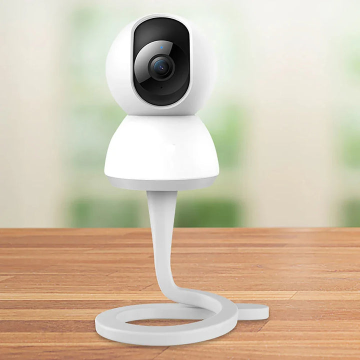 Universal baby monitor mount for optimal viewing angles, enhances baby safety.